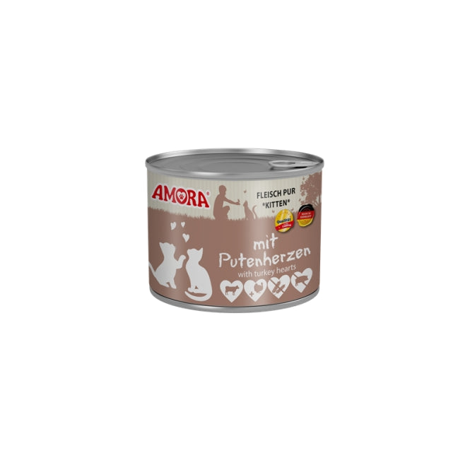 Amora Cat Dose Katzenkinder mit Putenherzen - 200g