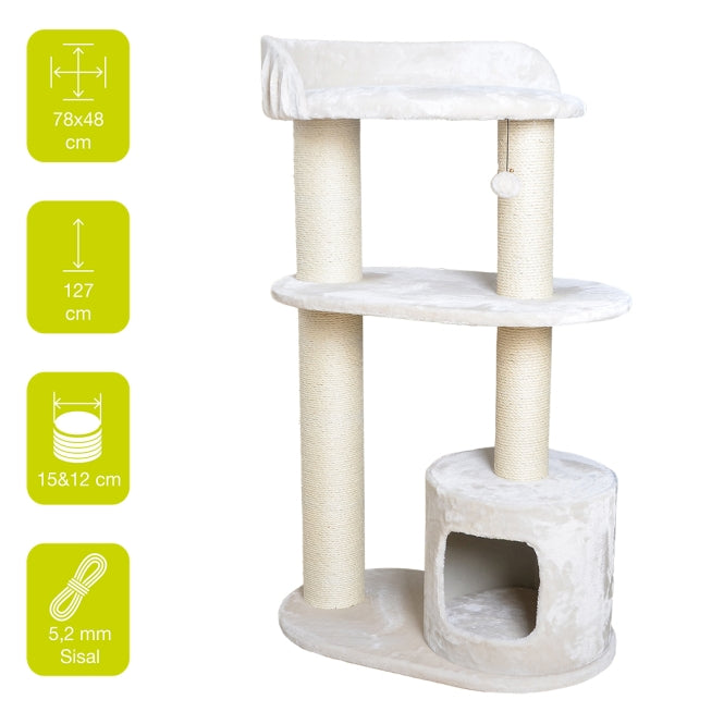 EBI Kratzbaum Bedford 127 - Creme