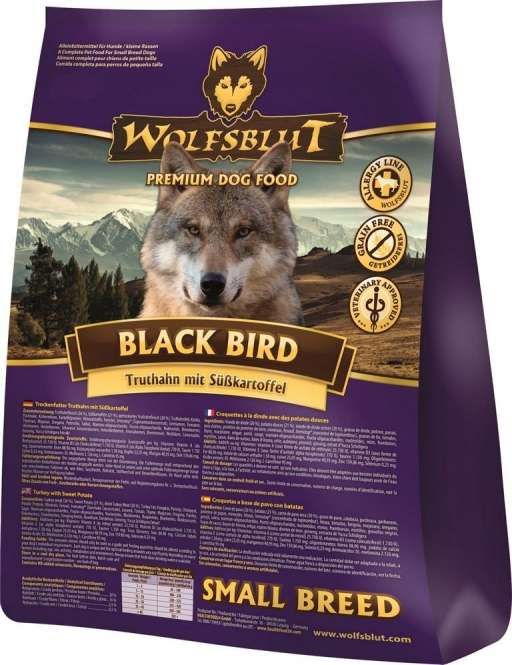Wolfsblut Black Bird Small Breed - 2 Kg