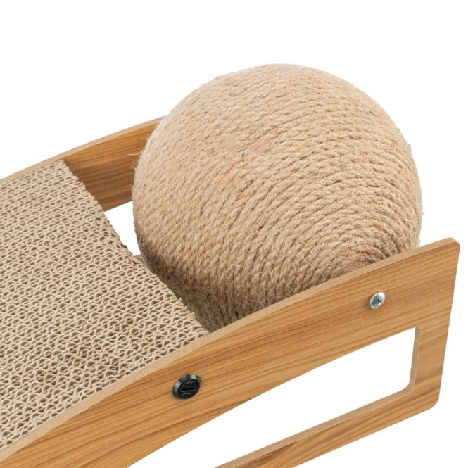 Trixie Kratzrampe mit Ball