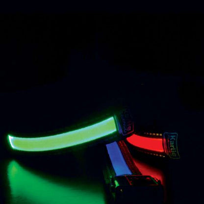 Karlie Flamingo oLED Halsband mit USB Ladegerät - Pink - 34