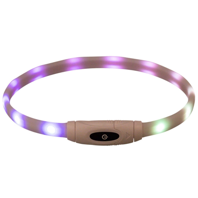 Trixie Flash Leuchtring USB - multicolor