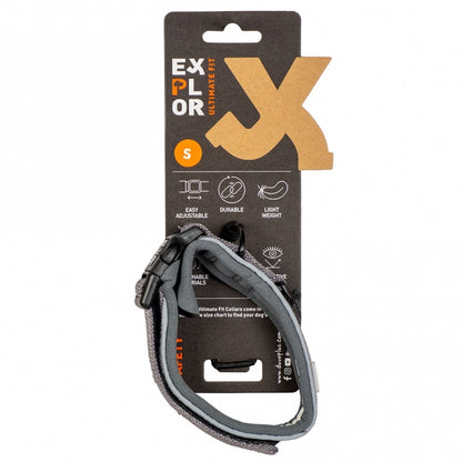 Duvoplus EXPLOR Ultimate Fit Comfy Halsband Safety - Silver Reflective - XS