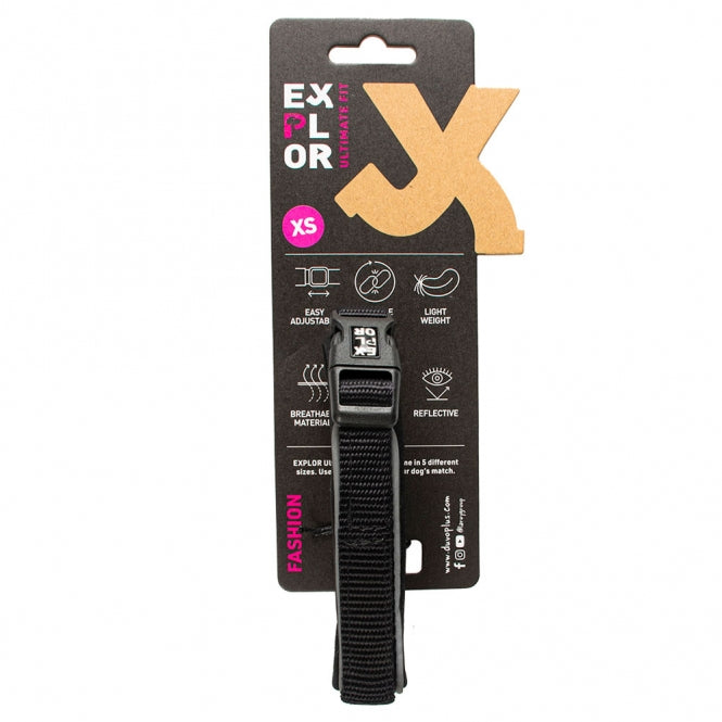 Duvoplus EXPLOR Ultimate Fit Comfy Halsband Fashion - granite black - XS