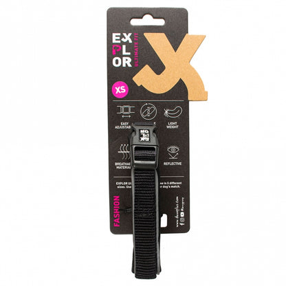 Duvoplus EXPLOR Ultimate Fit Comfy Halsband Fashion - granite black - XS