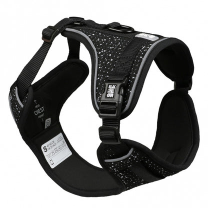 Duvoplus EXPLOR Ultimate Fit No-Pull-Geschirr - granite black - XS - 28-37cm