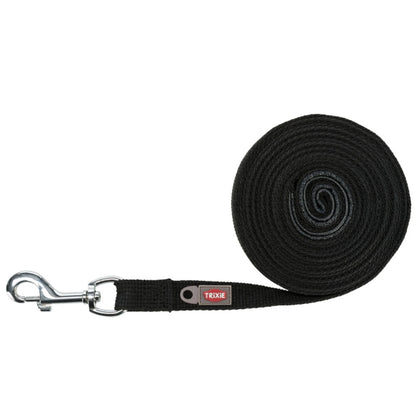 Trixie Schleppleine, 5 m / 20 mm, schwarz