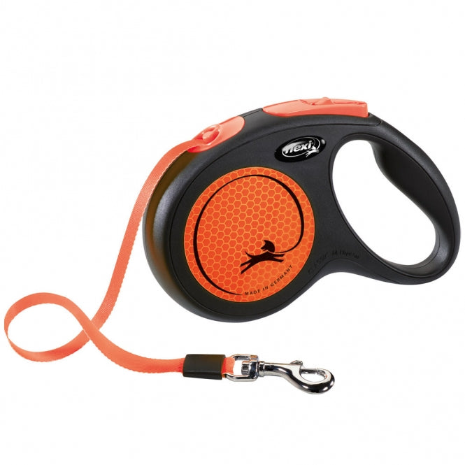 Flexi New Classic Neon Gurt-Roll-Leine