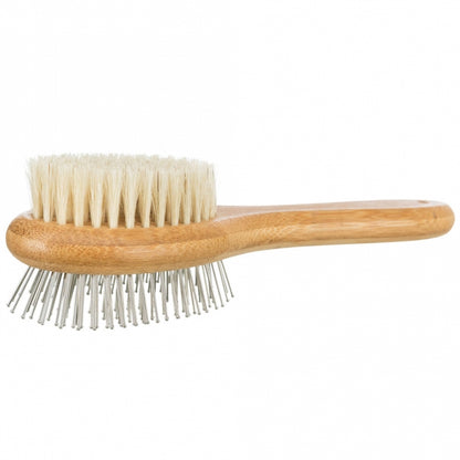 Trixie beidseitige Bürste aus Bambus