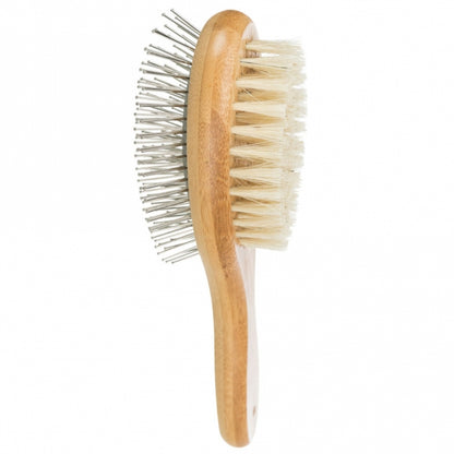Trixie beidseitige Bürste aus Bambus