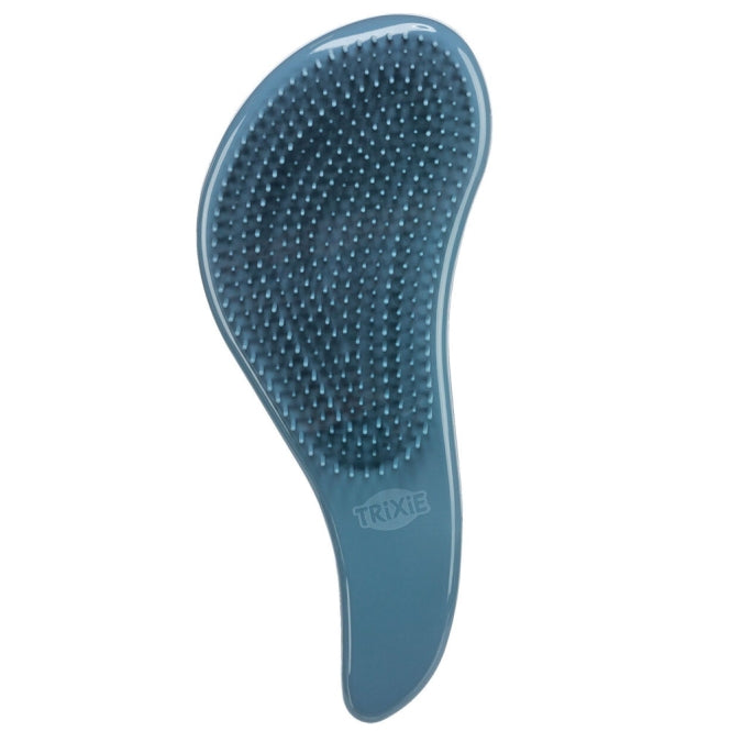 Trixie Softbürste - schwarz/blau