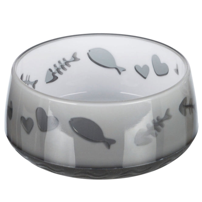 Trixie schwerer Kunststoffnapf Lovely Cat