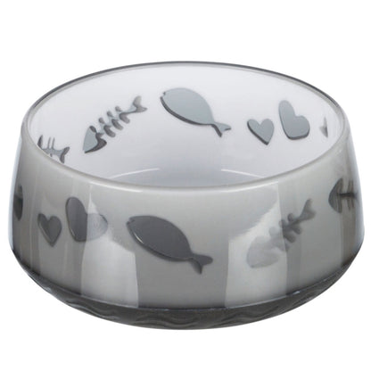 Trixie schwerer Kunststoffnapf Lovely Cat