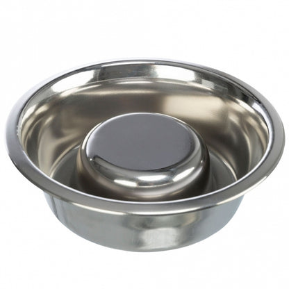 Trixie Slow Feeding Edelstahlnapf