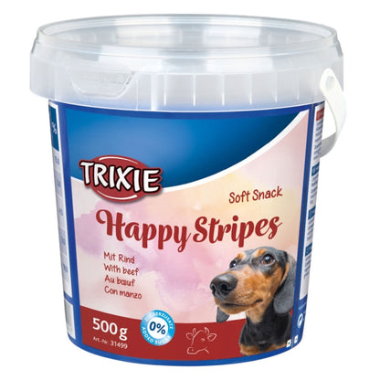 Trixie Soft Snack Happy Stripes 500g Eimer
