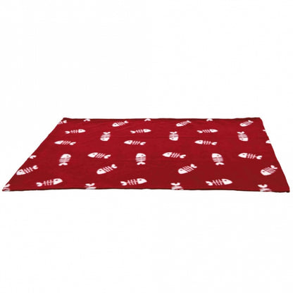 Trixie Fleecedecke Beany - bordeaux, 100 x 70 cm