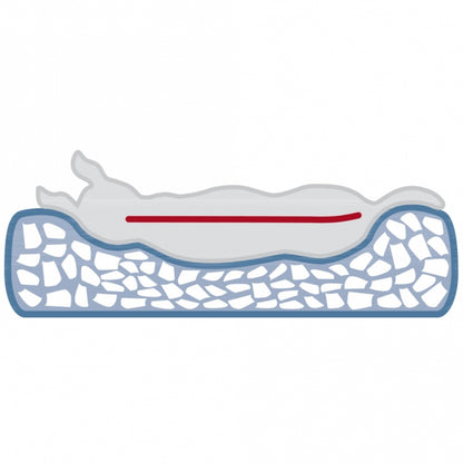 Trixie Vital Bett Loki - grau - 80 × 60 cm