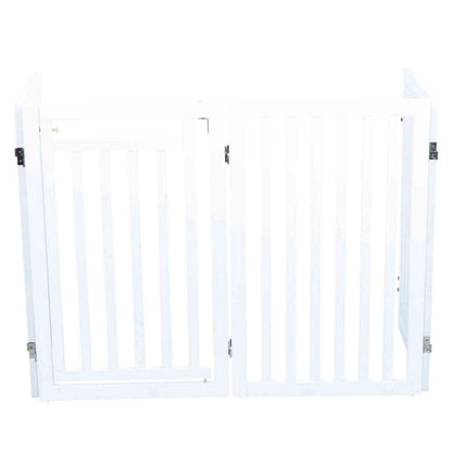 Trixie Hunde-Absperrgitter mit Tür, 4-teilig