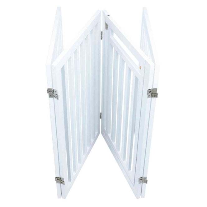 Trixie Hunde-Absperrgitter mit Tür, 4-teilig