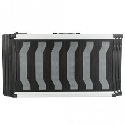 Trixie 3-fach Teleskop-Rampe, Aluminium/TPR