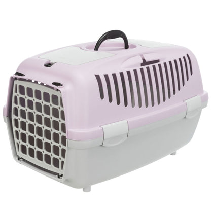 Trixie Transportbox Capri II - hellgrau/flieder