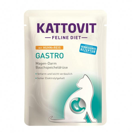 Kattovit PB Gastro Huhn & Reis 85g
