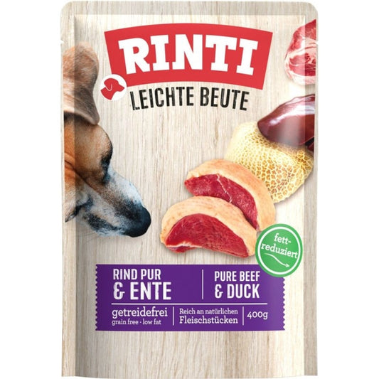 Rinti PB Leichte Beute Rind Pur & Ente 400g