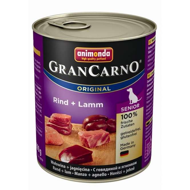 Animonda Dog Dose GranCarno Senior Rind & Lamm 800g