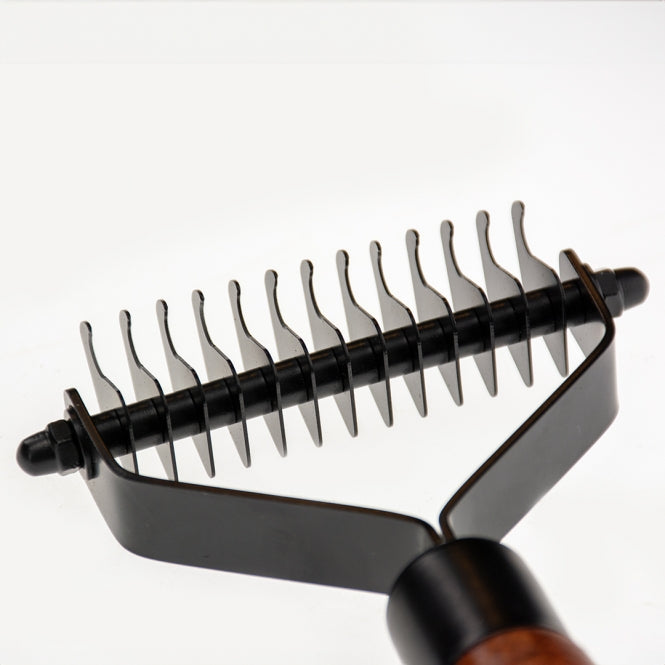 EBI Noir Japandi Trimmstriegel - 8 Klingen