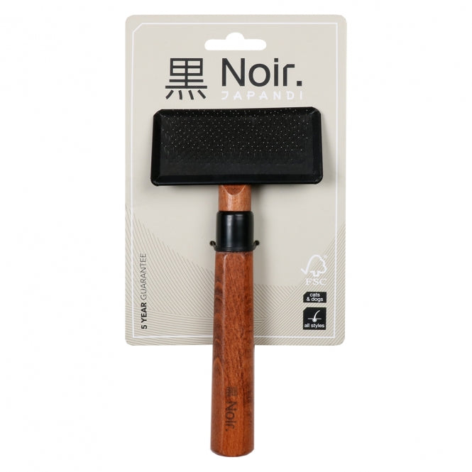 EBI Noir Japandi Slicker-Bürste - S