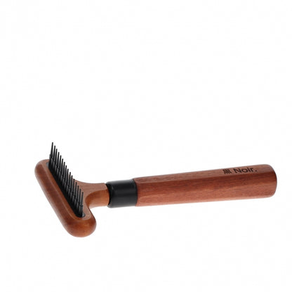 EBI Noir Japandi Entwirrungsharke mit rotierenden Zinken