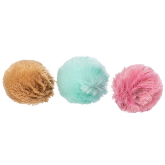 Trixie Plüschball mit Schelle - 3 cm