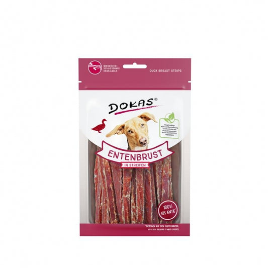 Dokas Dog Snack Entenbrust in Streifen 70 g