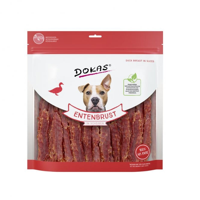 Dokas Dog Snack Entenbrust in Streifen 900g