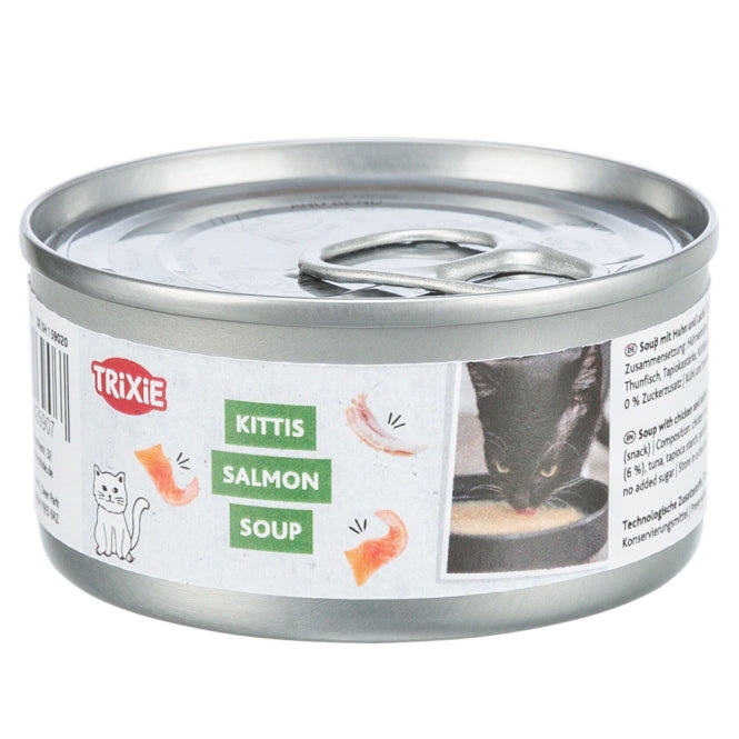Trixie Kittis Salmon Soup - 4 × 80 g