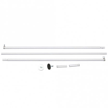 Trixie Netz-Spannstange, Aluminium, 1,28-3,25m