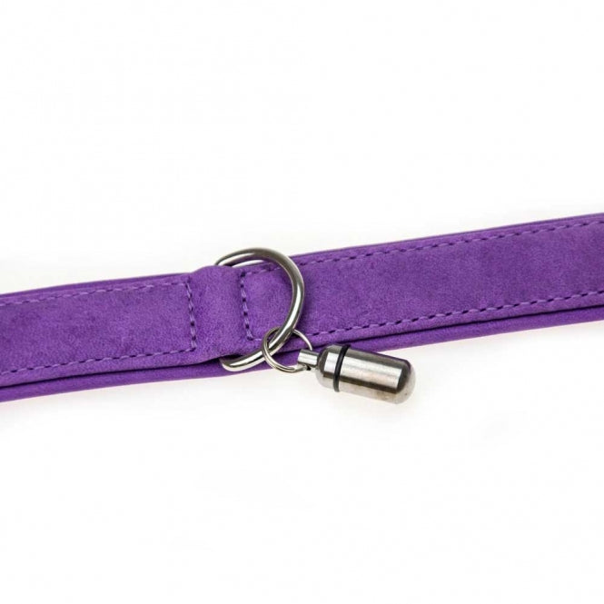 Karlie Halsband Buffalo aus Kalbsleder - Lila