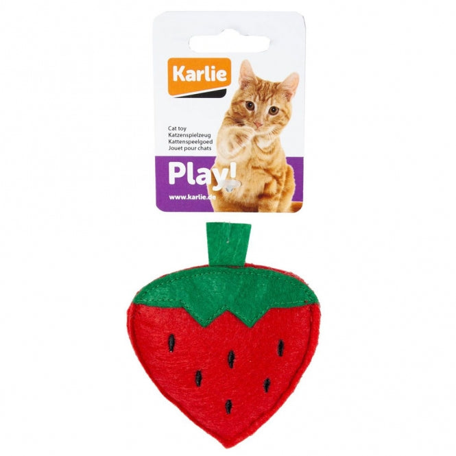 Karlie Flamingo Katzenspielzeug Food Textil