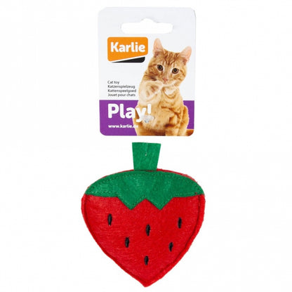 Karlie Flamingo Katzenspielzeug Food Textil