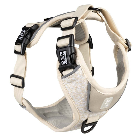 Duvoplus EXPLOR Ultimate Fit No-Pull-Geschirr - antique white - XS - 28-37cm