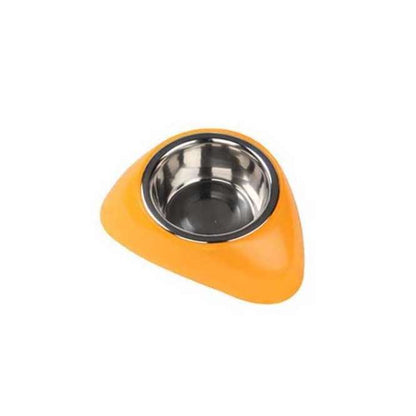 Pawise Edelstahlnapf mit Kunststoffhalter