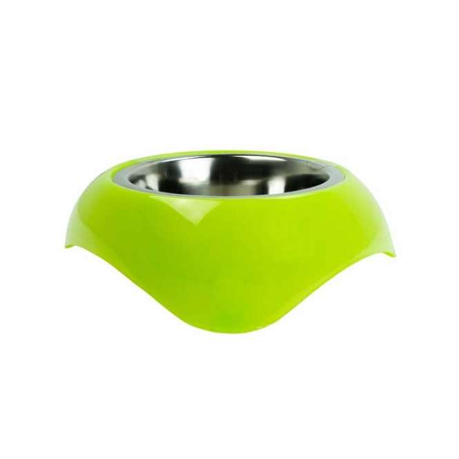 Pawise Edelstahlnapf mit Kunststoffhalter