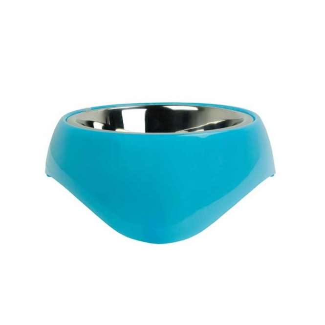 Pawise Edelstahlnapf mit Kunststoffhalter