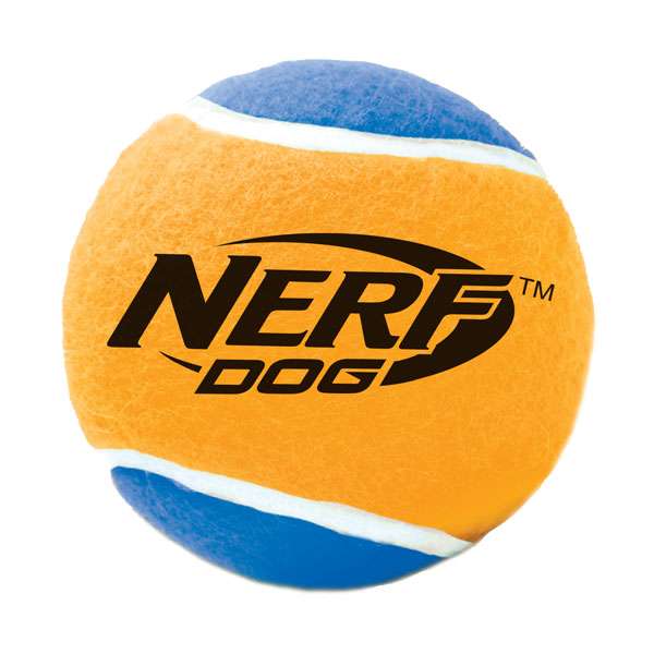 NERF DOG Tennisball mit Quietscher