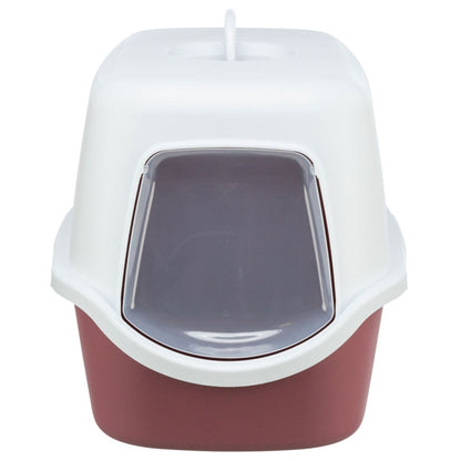 Trixie Katzentoilette Vico - altrosa/weiß