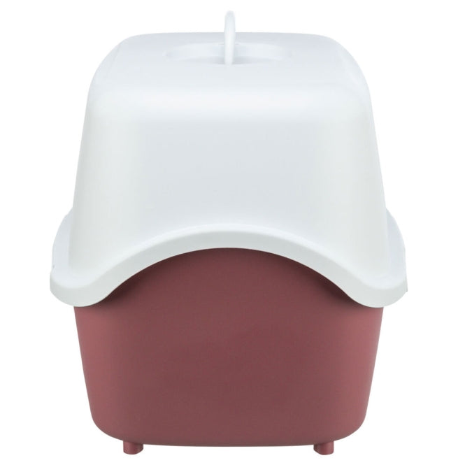 Trixie Katzentoilette Vico - altrosa/weiß