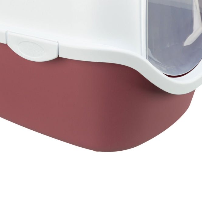 Trixie Katzentoilette Vico - altrosa/weiß