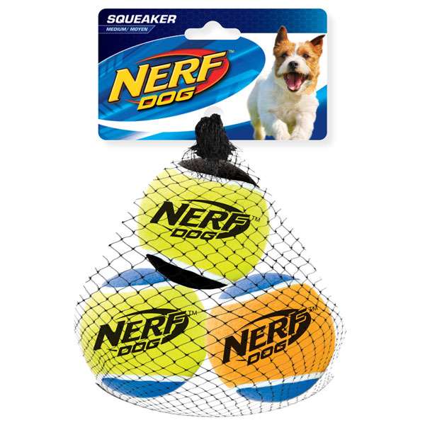 NERF DOG Tennisball mit Quietscher